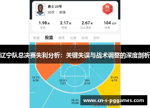 辽宁队总决赛失利分析：关键失误与战术调整的深度剖析